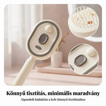 BILLHOL® ✨ Elektrický rozprašovací kartáč na vlasy 5 v 1 – Hladké, lesklé vlasy bez krepatění | Rozčesává, masíruje a osvěžuje