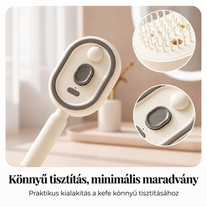 BILLHOL® ✨ Elektrický rozprašovací kartáč na vlasy 5 v 1 – Hladké, lesklé vlasy bez krepatění | Rozčesává, masíruje a osvěžuje