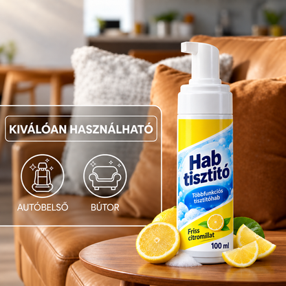 【Csak ma 80% KEDVEZMÉNY】Creawel®🔥4 az 1-ben univerzális enzimes habtisztító｜Konyhához, autóbelsőhöz, kanapéhoz és cipőhöz – egy flakon mindenre